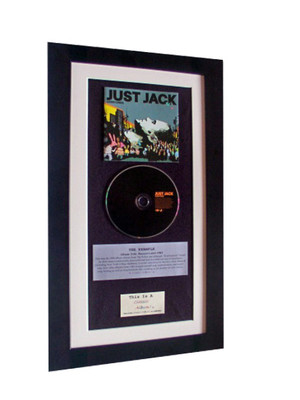 JUST JACK Overtones CLASSIC CD Album GALLERY QUALITY FRAMED+EXPRESS GLOBAL SHIP