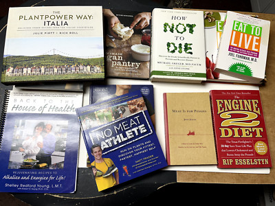 12 Vegan Vegetarian Cook books Rich Roll Engine 2 No Meat Athlete Finding Ultra