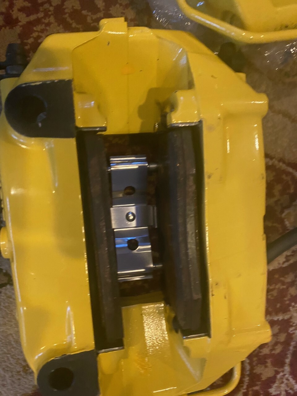Ferrari 612 Scaglietti , SET OF 4 Calipers , Yellow, BREMBO F430