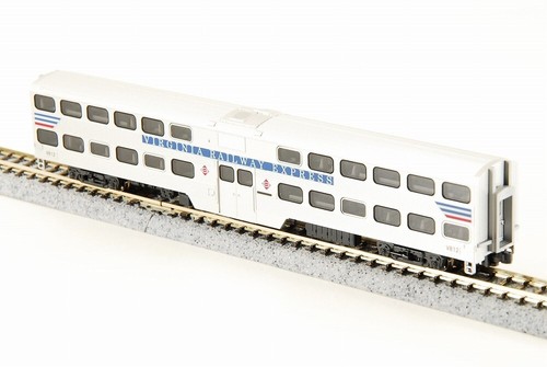 Kato Spur N 156-0945 Galerie Zweistöckiger Reisezugwagen VRE #V812 Spur N Made in Japan | Zustand: Used