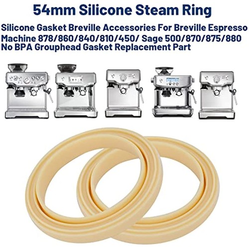 2x Replacement Silicone Gasket Seal for Sage Barista Espresso Coffee Machine new - Picture 1 of 9