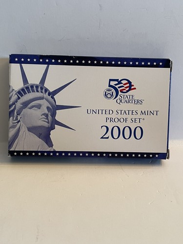 2000 United State Mint Proof 10 Coin Set With COA - 第 1/5 張圖片