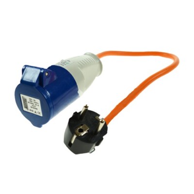 Speicherkabel 230V UK Hauptanschluss Adapter für Caravan, Boot & Wohnmobil