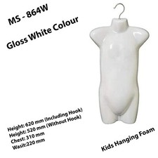 NEW MALE/FEMALE/KIDS HANGING BODY MANNEQUIN  FORM TOP QUALITY TORSO DISPLAY BUST