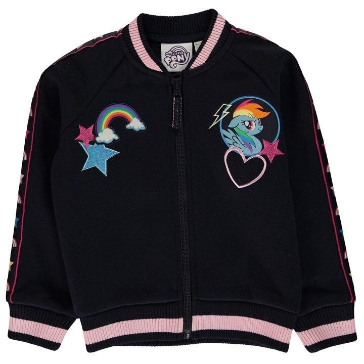 FELPA MY LITTLE PONY FULL ZIP: 3 4 ANNI NUOVA DI ZECCA