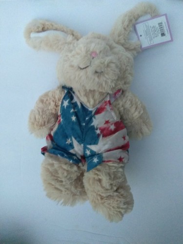 Animal Adventure Tan Bunny 12" Plush 2013 Super Soft - Picture 5 of 7