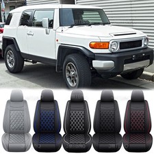 For Toyota Fj Cruiser Car Seat Covers 5-seat Full Set Front Rear Cushion Leather For Toyota Fj Cruiser Car Seat Covers 5-seat Full Set Front Rear Cushion Leather