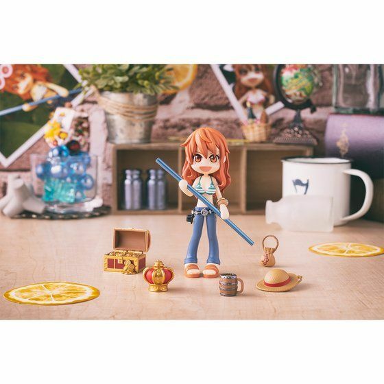 NEW Bandai P.O.P × Pinky：st ONE PIECE Street Nami 100mm PVC