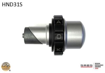 Kaoko Cruise Control Throttle Lock Silver Honda CBR1100 Blackbird 1997 - 2005