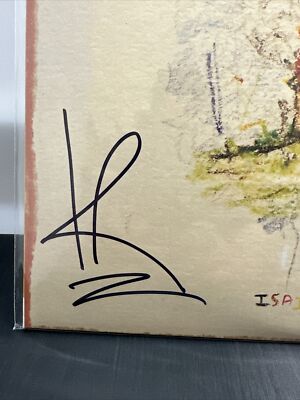 The House Is Burning by Isaiah Rashad Vinyl Signed Autograph Never