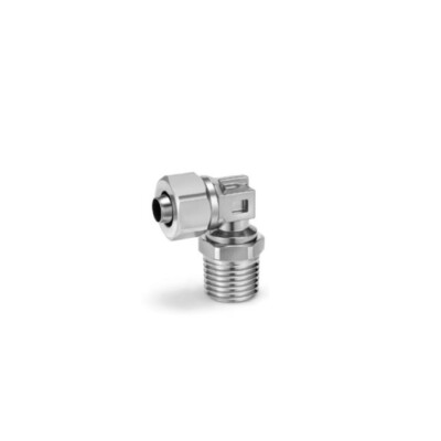 1 PCS SMC KFG2V0425-02 SUS 316 Fitting Embed Pipe Joint Swivel Elbow