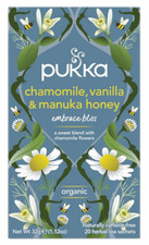 Pukka - Chamomile, Vanilla & Manuka Honey Tea - Pack of 20 Sachets