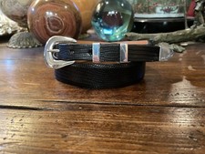 James Reid Ltd Sterling Silver Belt Buckle 28-29-1.1/8  -75  JR    