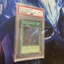 Yugioh! Black Pendant MRL-003 Super Rare 1st Edition PSA 10 GEM MT