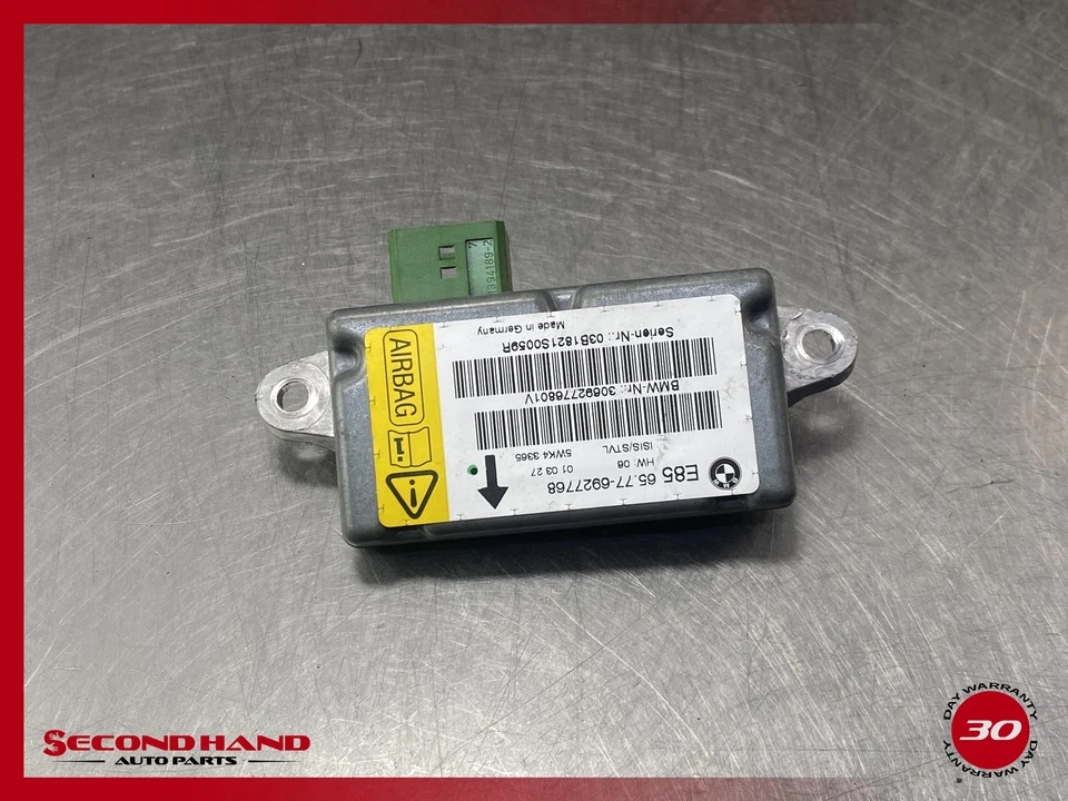 Unidad de módulo de sensor de seguridad del lado del conductor BMW Z4 2003-2006 OEM E85 Foto 3 de 4