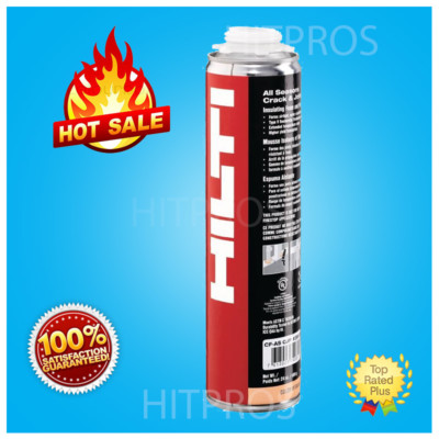 HILTI CF 812 WINDOW & DOOR FOAM (3 CANS ), BEST INSULATION, ORIGINAL  FAST SHIP