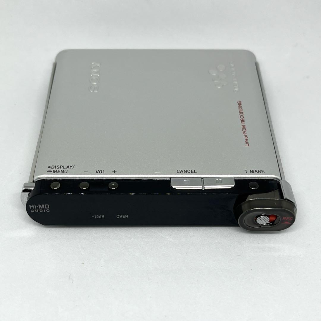 MD再生OK SONY Hi-MD WALKMAN MZ-RH1 本体のみ SONY MZ-RH1 Walkman Hi-MD MiniDisc Recorder/Player, Silver
