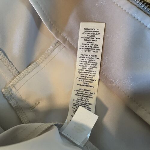 Zenergy By Chico’s Women Top Brown Tan Sparkling Mock Neck Pocketed Vest Size M - Picture 8 of 8
