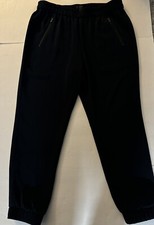 J Crew Womens Spring Sz 8 new $98 Navy Pull On Elastic Waist Pockets Dress