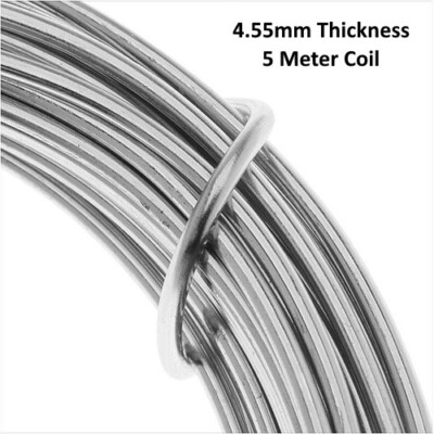 4,5mm Aluminium Skulptur Draht Modellbau Basteln Schmuck Florist Modelle Anker