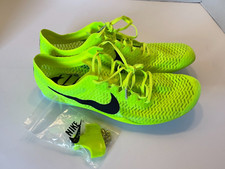 Nike Zoom Mamba V Track Spikes Shoes Volt Green Field Men's Size 12 DR9945-700