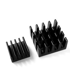 2 pcs Aluminum Raspberry Pi 3 Heatsink Adhesive Heat Sink Set for RPi 2 3 B B 