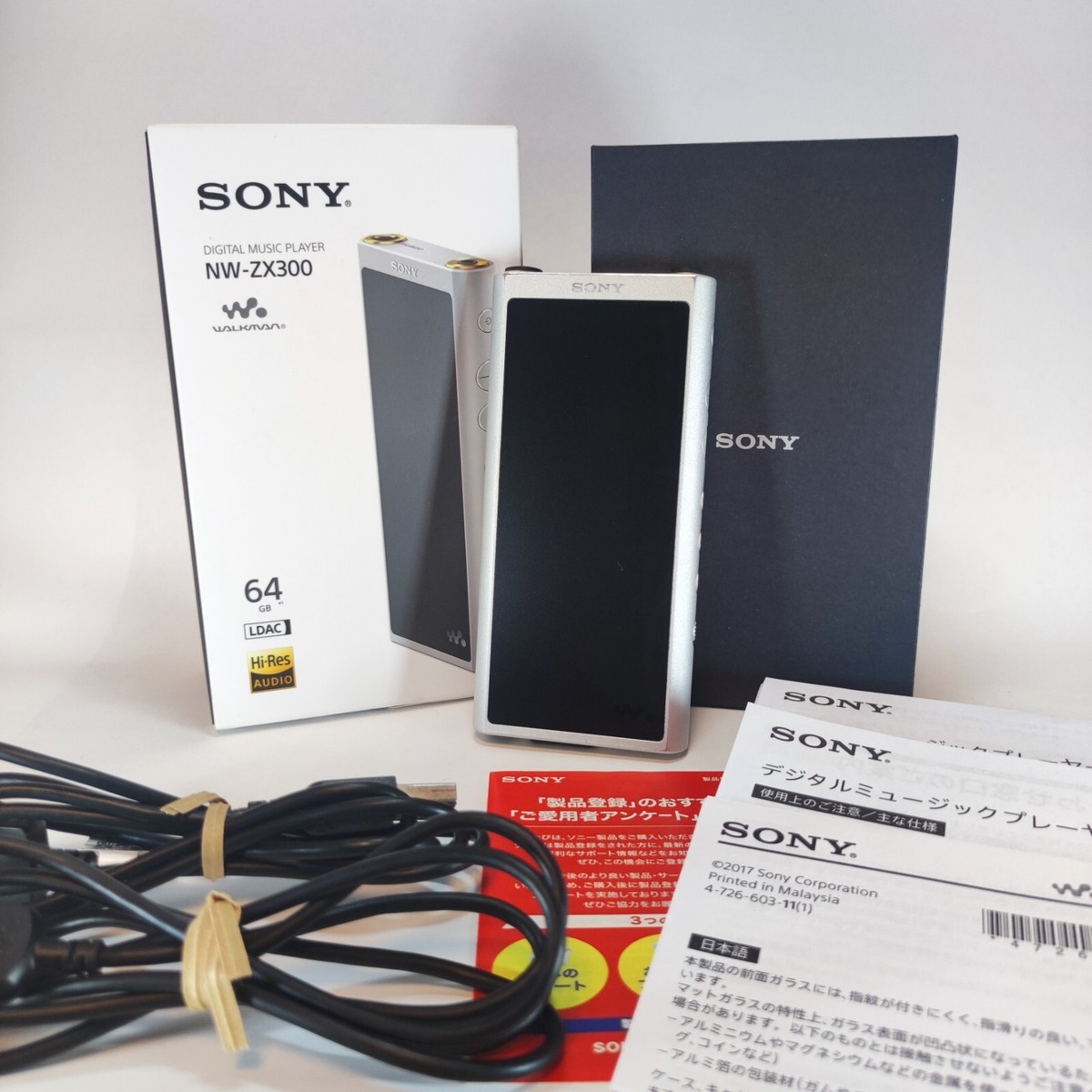 Sony NW-ZX300 デジタルオーディオプレーヤー SONY NW-ZX300シリーズ デジタルオーディオプレーヤー（64GB）