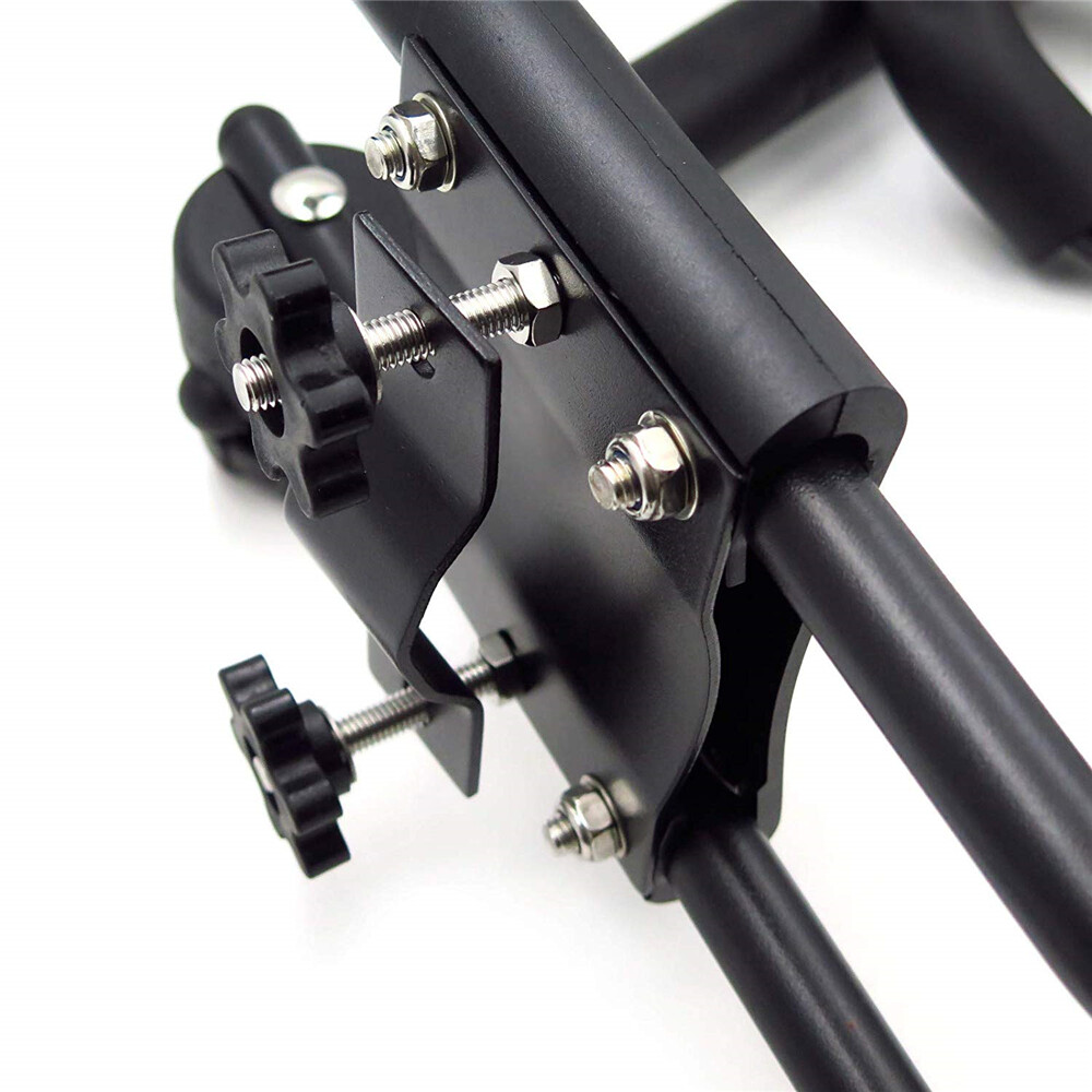 1 Pair Foldable Kayak Carrier Boat Canoe Fold Rack Holder Snowboard J-Bar Roof T