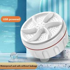 Mini Lavadora USB Turbina Giratoria Bidireccional Lavadora Portátil.