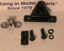1928-1929 Model A Ford Front and Rear Center Hood Hinge Retainer Set