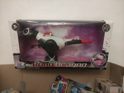  Happy People Batteriebetriebener Spielzeug Roboter Robo Dragon 35 cm. Ungeöffnete Box
