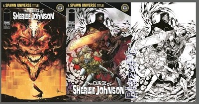 Spawn The Curse Sherlee Johnson #6 A B C Variant Set Options Image Comics NM