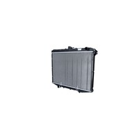 KüHler Motor KüHlrippen GelöTet 671 - 455 Mm Alu NRF FüR U.A. Nissan Terrano
