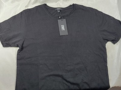Straight to Hell Men's Raw Neck Dodge Black T-Shirt - Bucktown Fit - Size Small