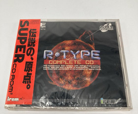 R Type Complete PC Engine Super CD-ROM2 PCE Retro Game Japan Import Sealed NOS