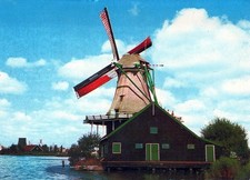 Postcard Windmill Mill Lake Wind Wetland Lake District AA15938