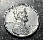 1943 steel penny Good Conditions WW2 #4