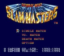 Saturday Night Slam Masters - Sega Genesis Game Only