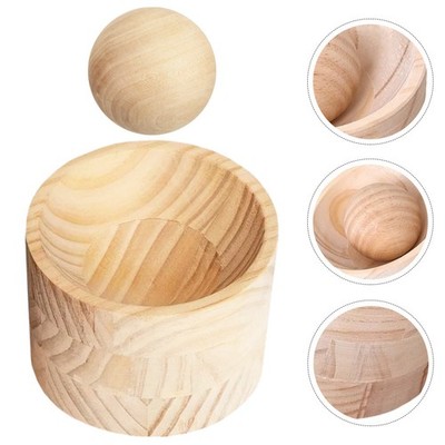 Wooden Dumpling Wrapper Mold Skin Pressers Chinese Dumplings Tool Maker Machine
