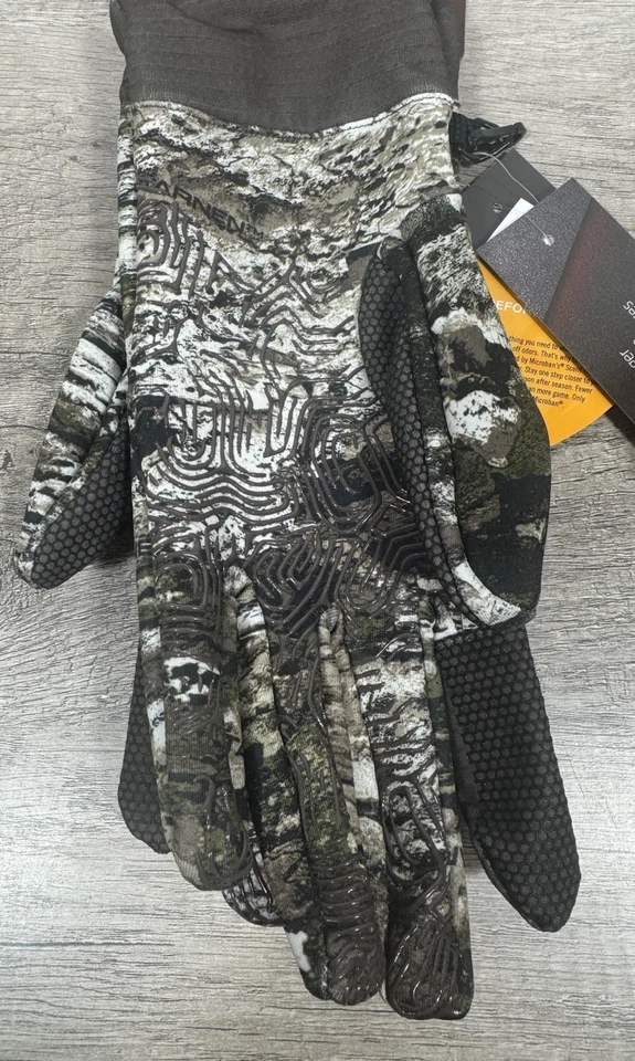 Huntworth Stealth Series Tech Hunting Shooter's Gloves Men's M/L Tarnen Camo - Image 4 of 4