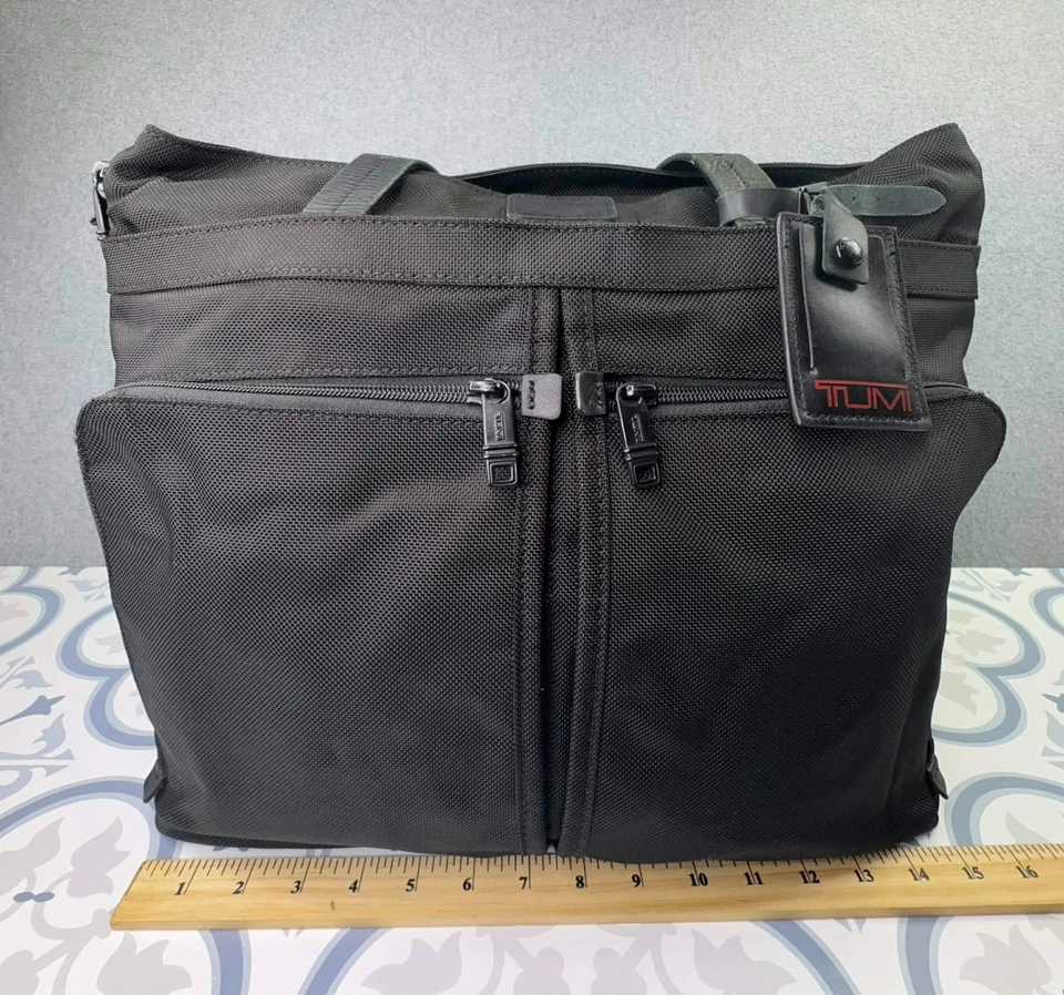 TUMI Alpha Bravo Anderson Slim Commuter Tote Bag 22157DH Companion Ballistic - Image 2 of 4