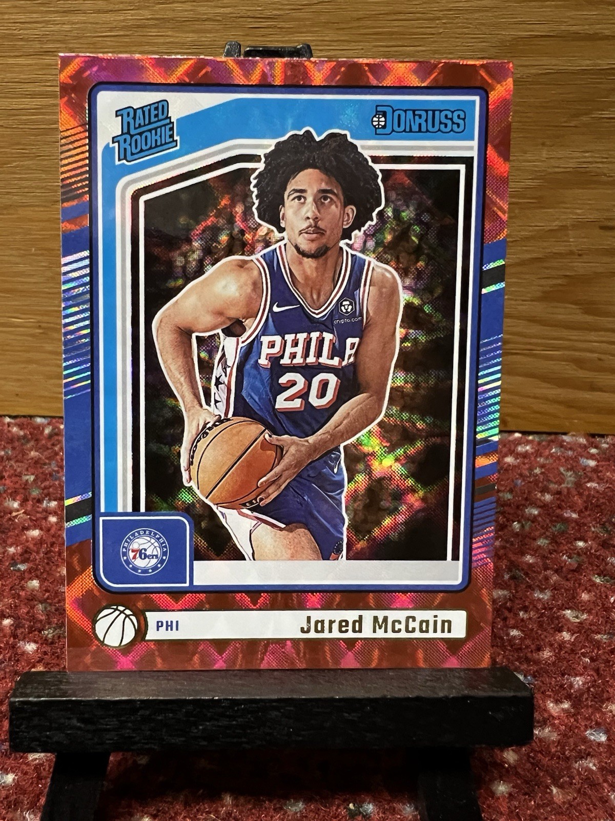 2024-25 Panini Donruss Rated Rookie International Jared McCain #228 Rookie RC