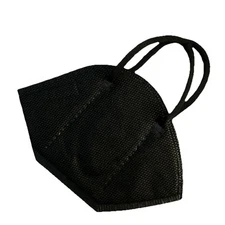 BLACK 100 PCs KN95 PROTECTIVE 5 LAYERS FACE MASK DISPOSABLE MASK