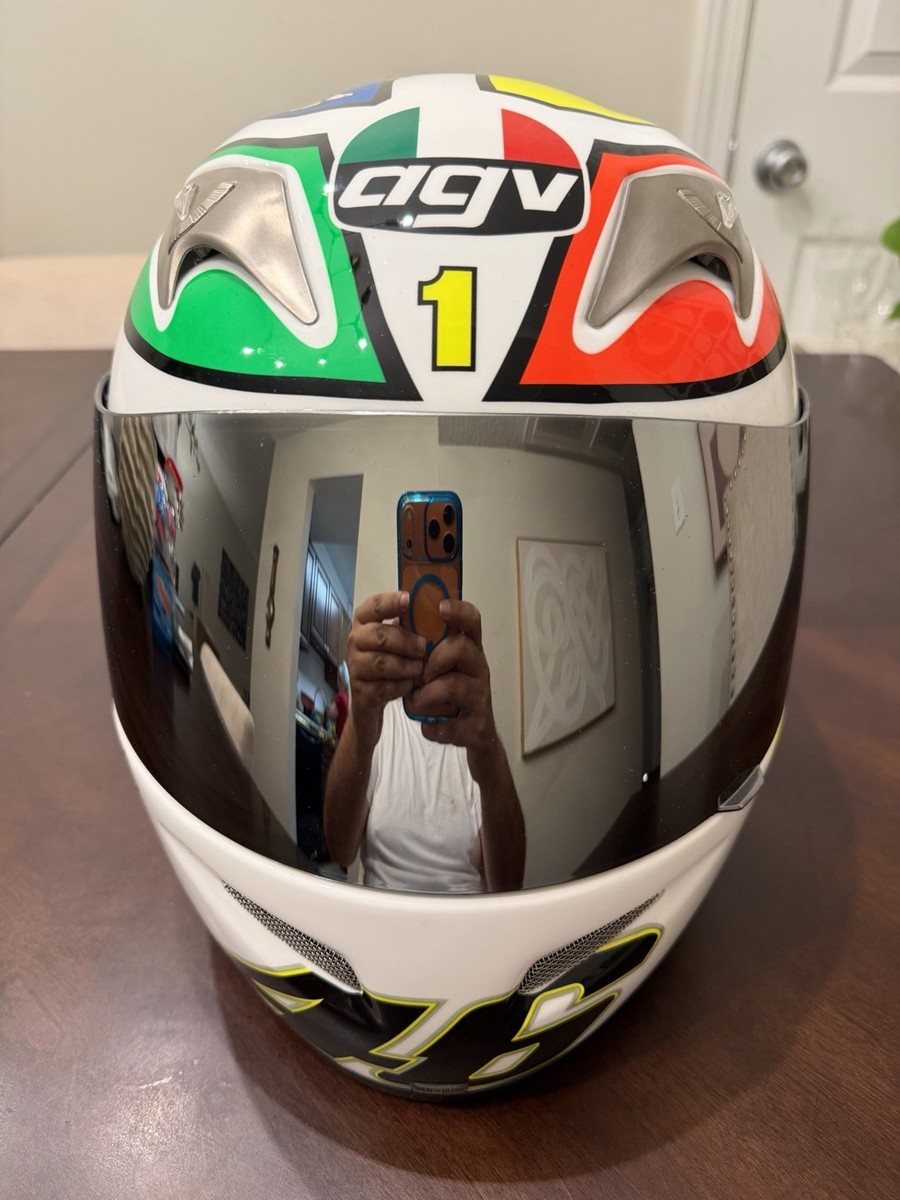 Agv Ti-Tech Valentino Rossi Manara Limited Edition Helmet | eBay