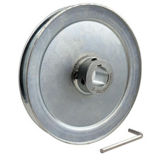 AB700-1 Single Groove Web Sheaves,7" OD 1 Inch Bore V Belt Pulley,Motor Pulley C