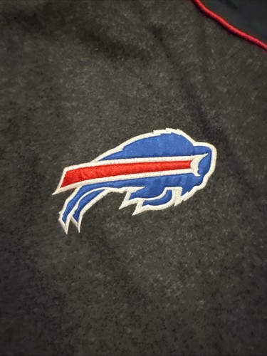 Neu NFL Buffalo Bills Wende Fleece Jacke Windbreaker XL blau und grau - Bild 8 von 9