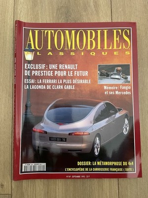 KLASSIKER AUTOS NR. 69 RENAULT INITIALE FERRARI LAGONDA FANGIO 1995