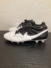 NIKE PREMIER II FG BLACK/WHITE SOCCER CLEATS/SHOES SIZE 12 917803-110