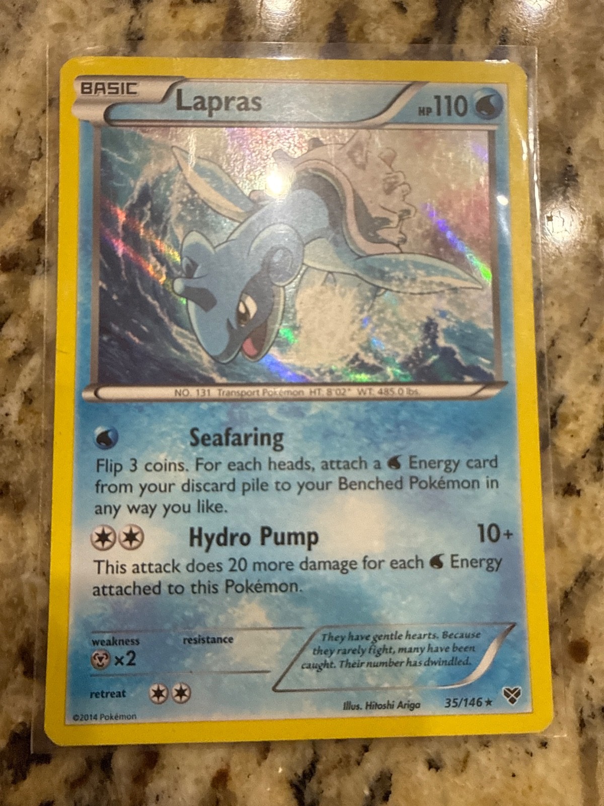 Lapras 35/146 XY Holo