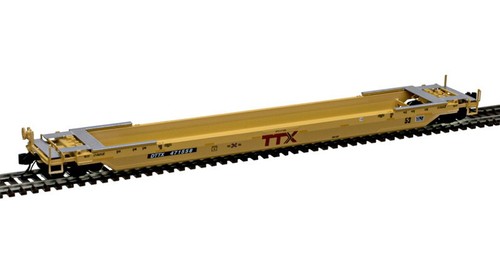 ATLAS 50007042 TTX N SCALE 53' REBUILT WELL CAR "NEXT LOAD ANY ROAD" RD# 475583 | Zustand: New